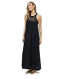 Peppercorn Damen Nadina Maxi Dress Maxikleid, 9000 Black, M