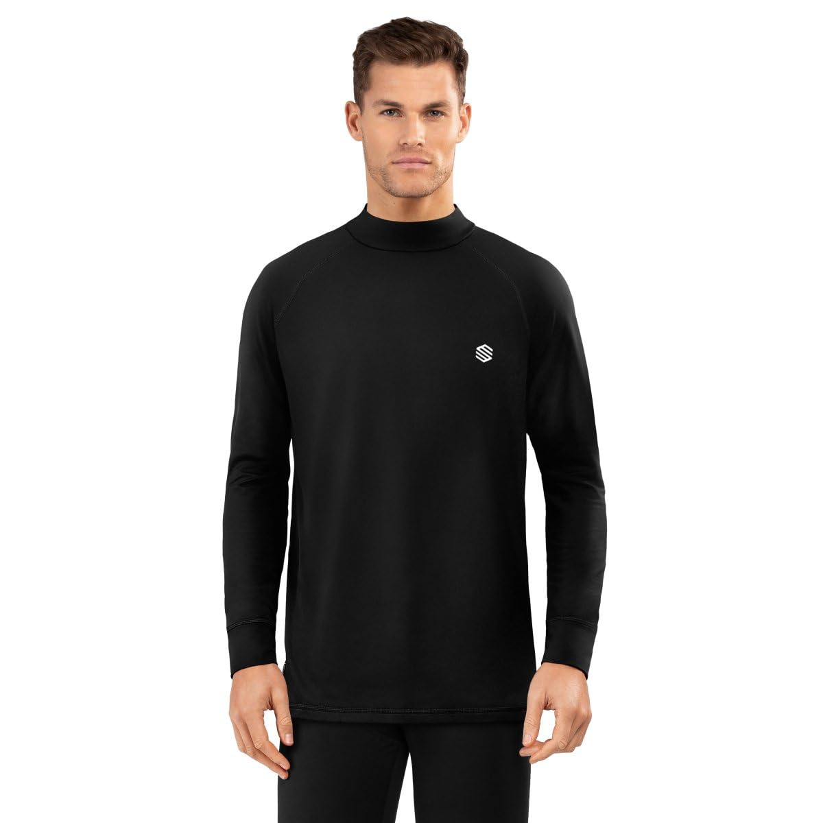 SIROKO - Thermo Shirt für Schnee Slush Black - XL - Schwarz