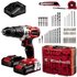 Einhell Power X-Change TE-CD 18/2 Li-i +64 (2x2,0 Ah) 2-Gang-Akku-Schlagbohrschrauber inkl. 2. Akku