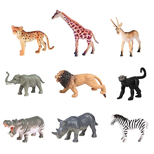 10 Stück Simulation Tiere Spielzeug Action Figuren Tiere Figuren Home Modelle Hause Dekore