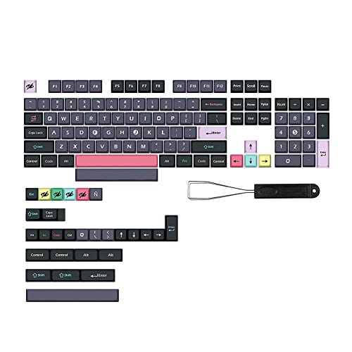 Seprendi 133 Tasten Tastenkappe XDA -SUB Tasten Kappe f¨¹r Dz60/RK61/Gk64/68/75/84/980/104 Mechanische Tastatur Tastenkappe