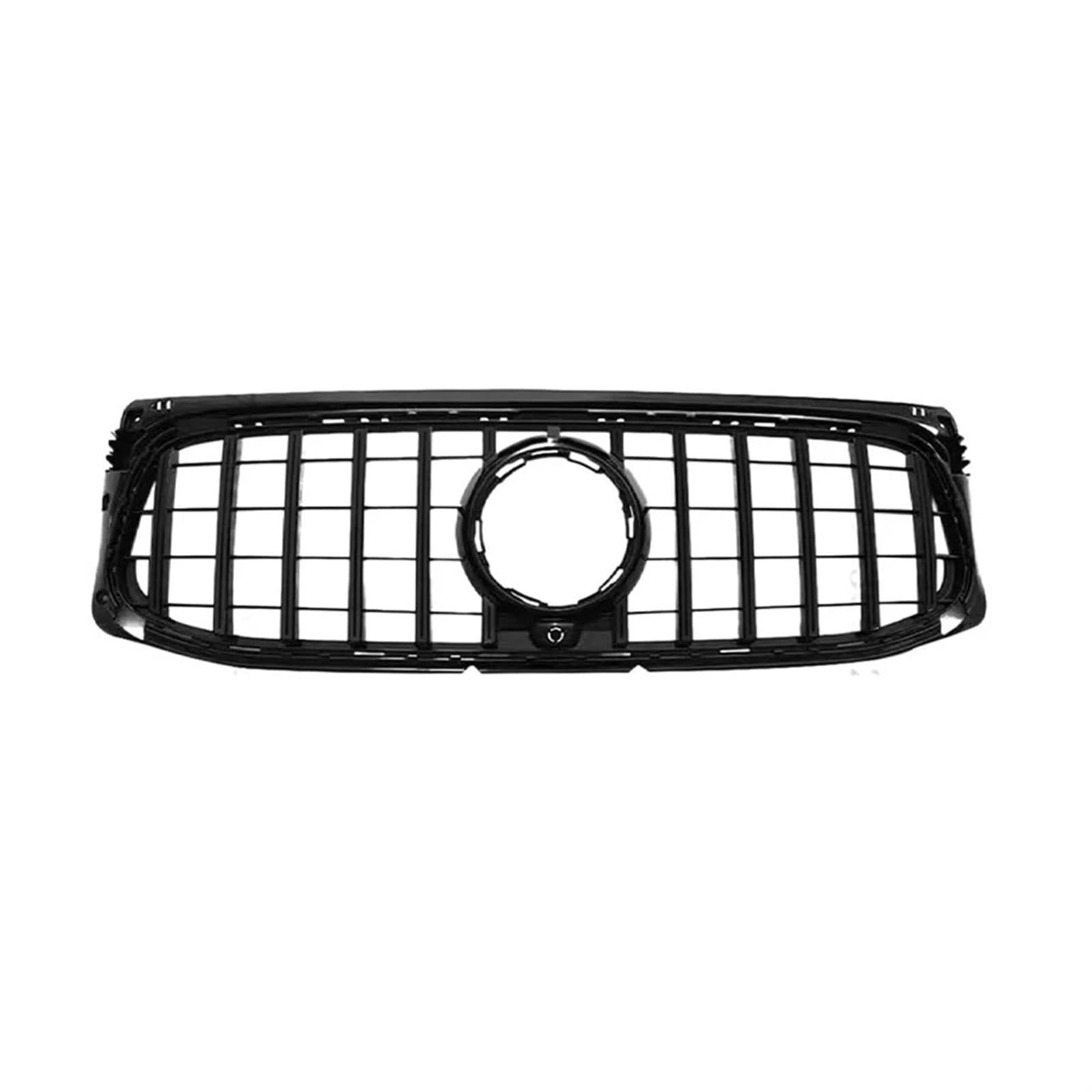 Frontgrills Für Benz Für GLB-Class X247 2020 2021 + Auto Stoßstange Haube Mesh Front Grill Oberen Silber Grille Front Bumper Grille(211)