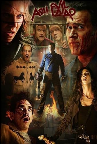 HfmQuisutron Jigsaw Puzzle 1000 Teile Horrorfilm Knowby Poster Farbe Fähigkeit Spiel Für Die Ganze Familie Erwachsene Zq08Wk