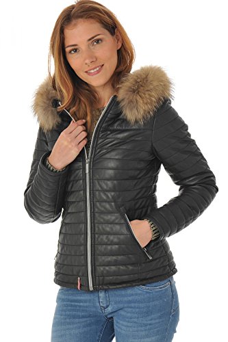 Oakwood Damen 61677 Jacke, Schwarz (Noir 501), XL