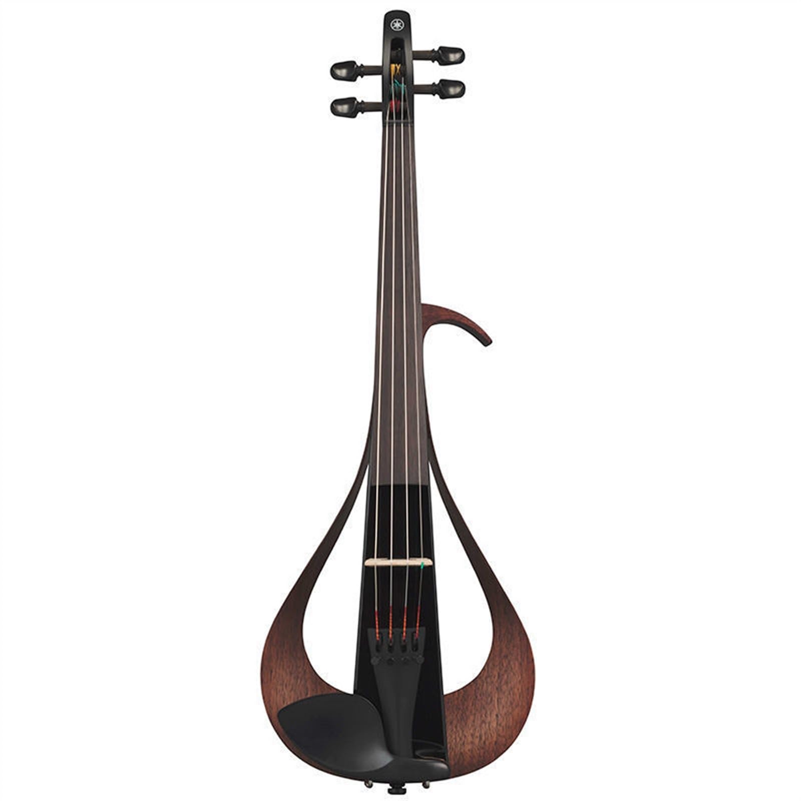 Standard Violine Leise Elektronische Violine Elektrische Viersaitige Fünfsaitige Violine 4/4(4-B (black))