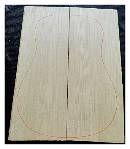 Gitarrenkörper Fichte Furnier-Gitarre-Panel-Fichte, Die Gitarre-Holz Herstellt Gitarrenkörper (Color : 5)