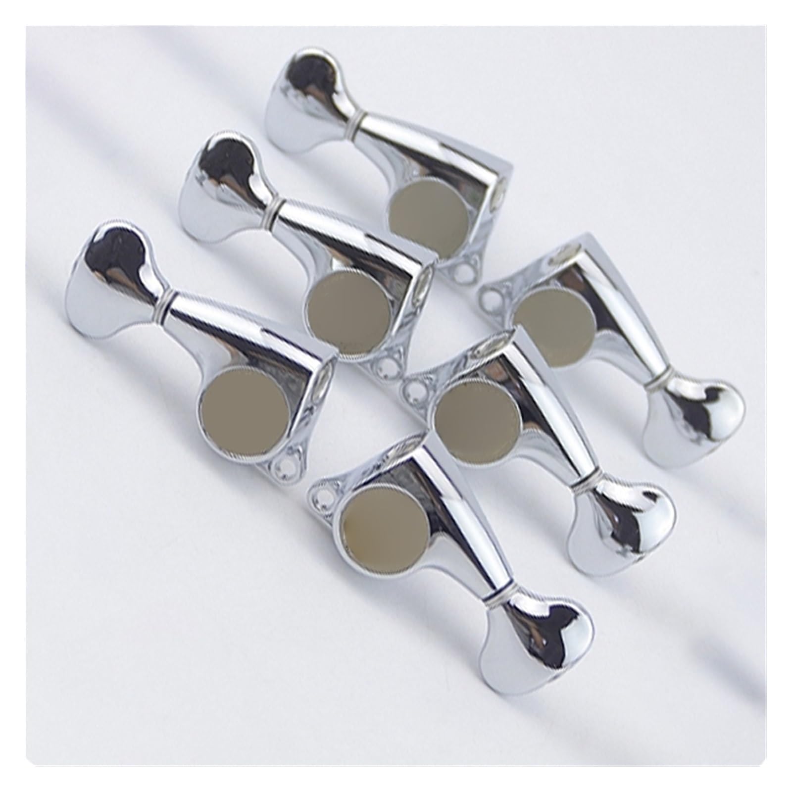 Strings Tuning Pegs Mechaniken Für Gitarre E-Gitarre, Akustikgitarre, bilaterale Kopfplatte, Mechaniken, geschlossene Wirbel, Ersatzteile