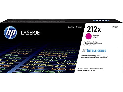 HP 212X High Yield Magenta Original Laserjet Toner Cartridge (W2123X)