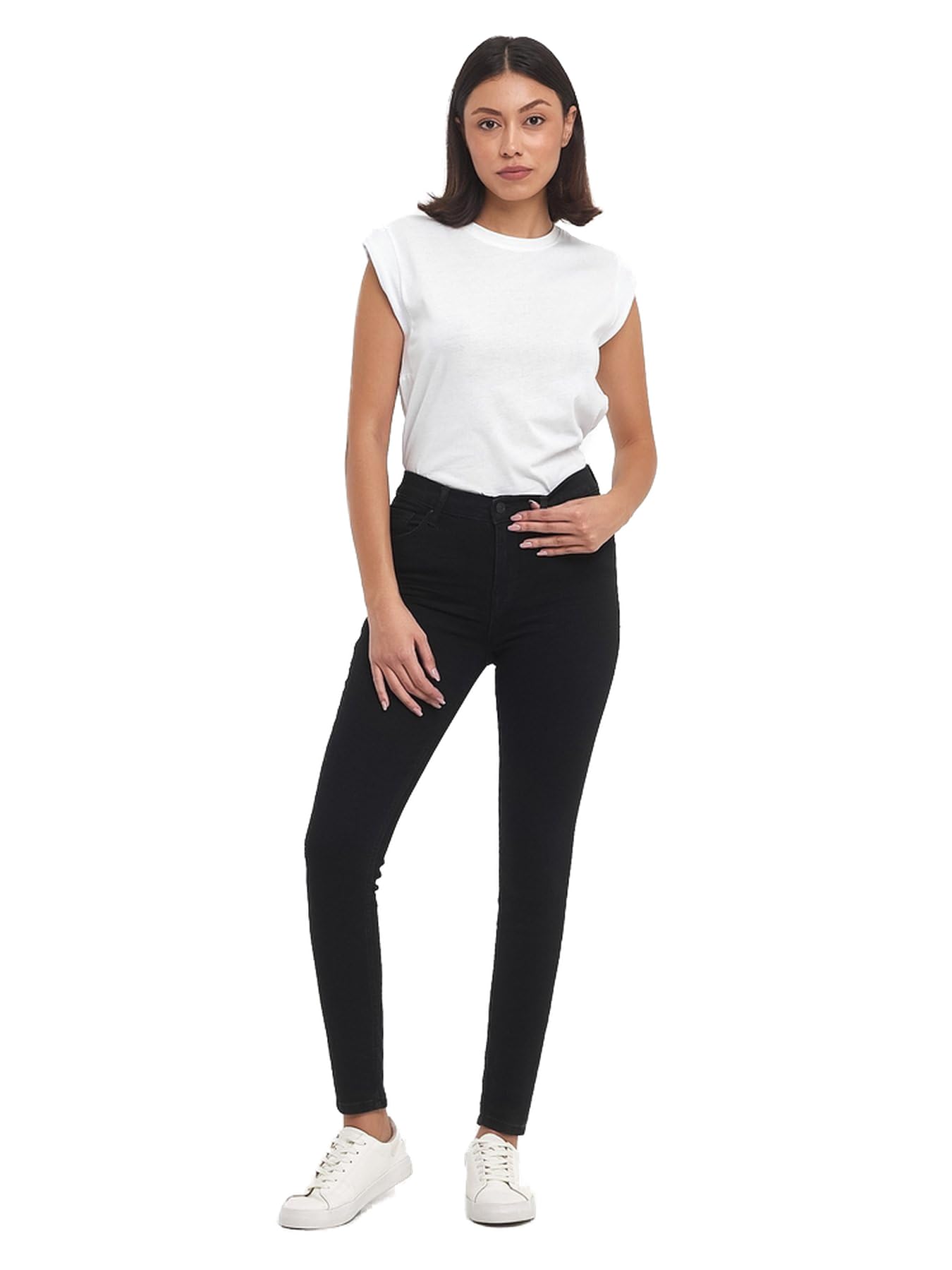 LTB Jeans Damen Amy X Jeans, Savena Wash 51584, 27W / 32L