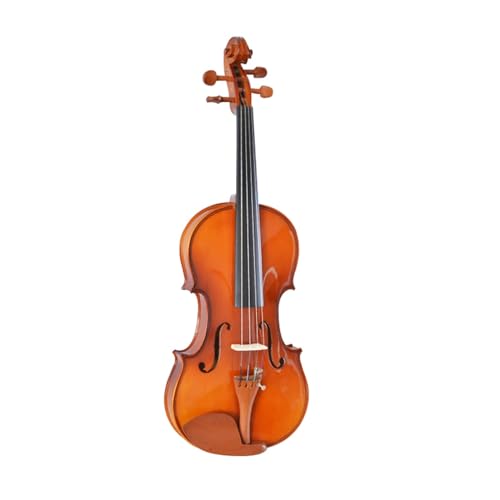 Geige 1/10-4/4 handgefertigte Violine aus Massivholz für erwachsene Anfänger (Color : 3/4)