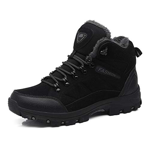 LiYa Winterschuhe Herren Damen Warm Gefüttert Wanderschuhe Winter Outdoor Trekking Boots