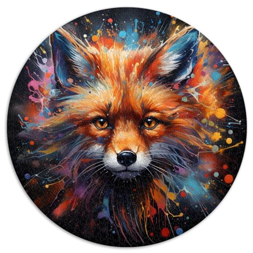 Puzzle | Puzzles Fox 1000 Teile Puzzle 67,5x67,5cm Puzzeln als Geschenk Spielzeug Puzzles Lernspiele Stressabbauende Puzzles