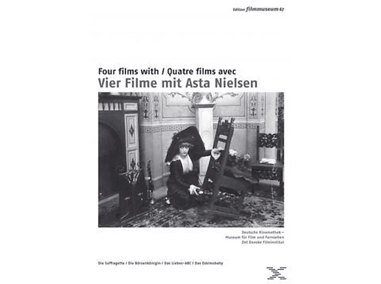 Vier Filme mit Asta Nielsen DVD