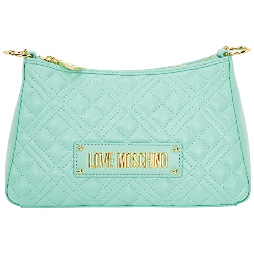 Love Moschino Damen BORSA A SPALLA Umhngetasche, grün, Einheitsgröße