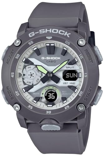 Casio G-Shock GA-2000HD-8AJF [G-Shock Hidden Glow Series], Grau, Modern