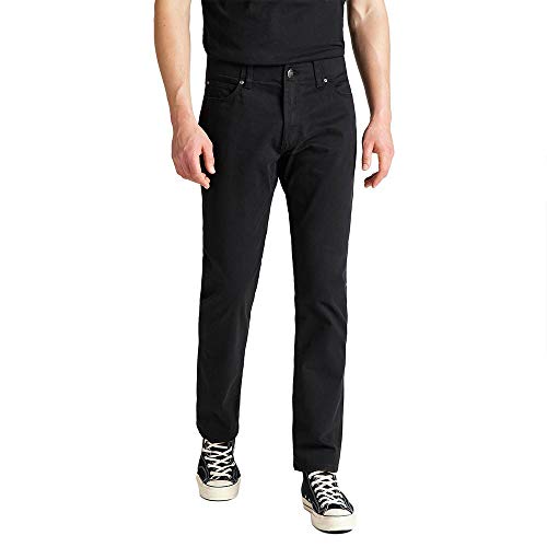 Lee Herren Extreme Motion Straight Jeans, Noir (Black 01), 30W / 34L