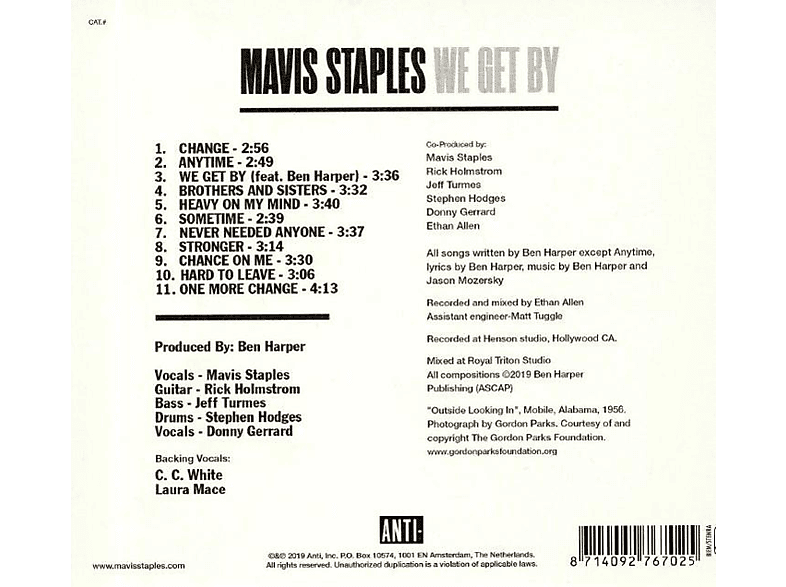 Mavis Staples - We Get By (Vinyl)