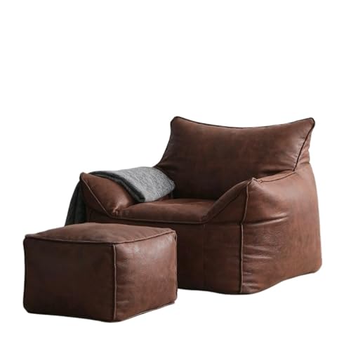 KLLJHB Lazy Sofa, Einzelsofa zum Liegen oder Schlafen, Tatami-Sofa für Wohnzimmer, Freizeitsofa (D wie abgebildet)