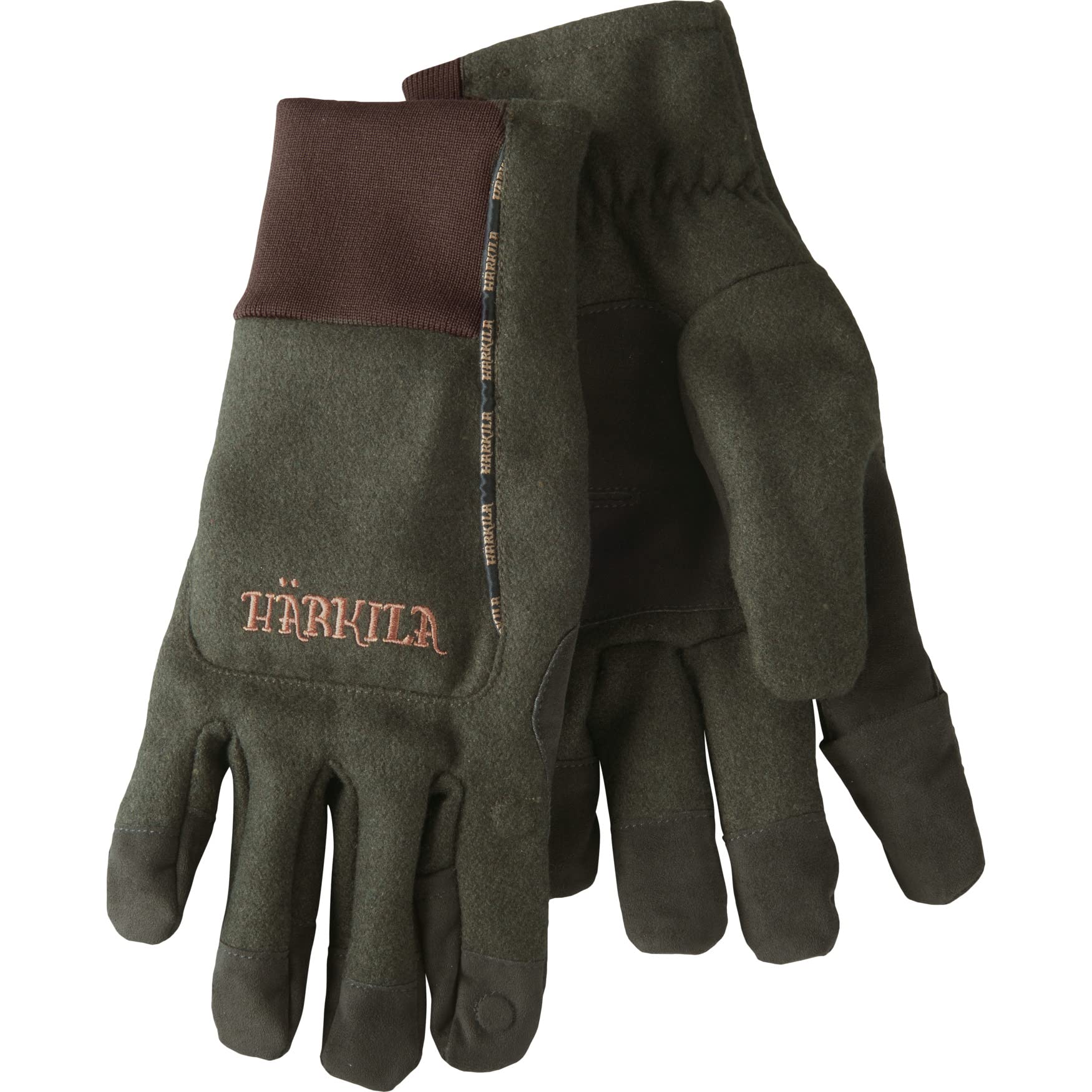 Härkila | Metso Active Handschuhe | Professionelle Jagd Kleidung & Jagd Zubehör für Herren & Damen | Skandinavische Qualität Made to Last | Willow green, XL