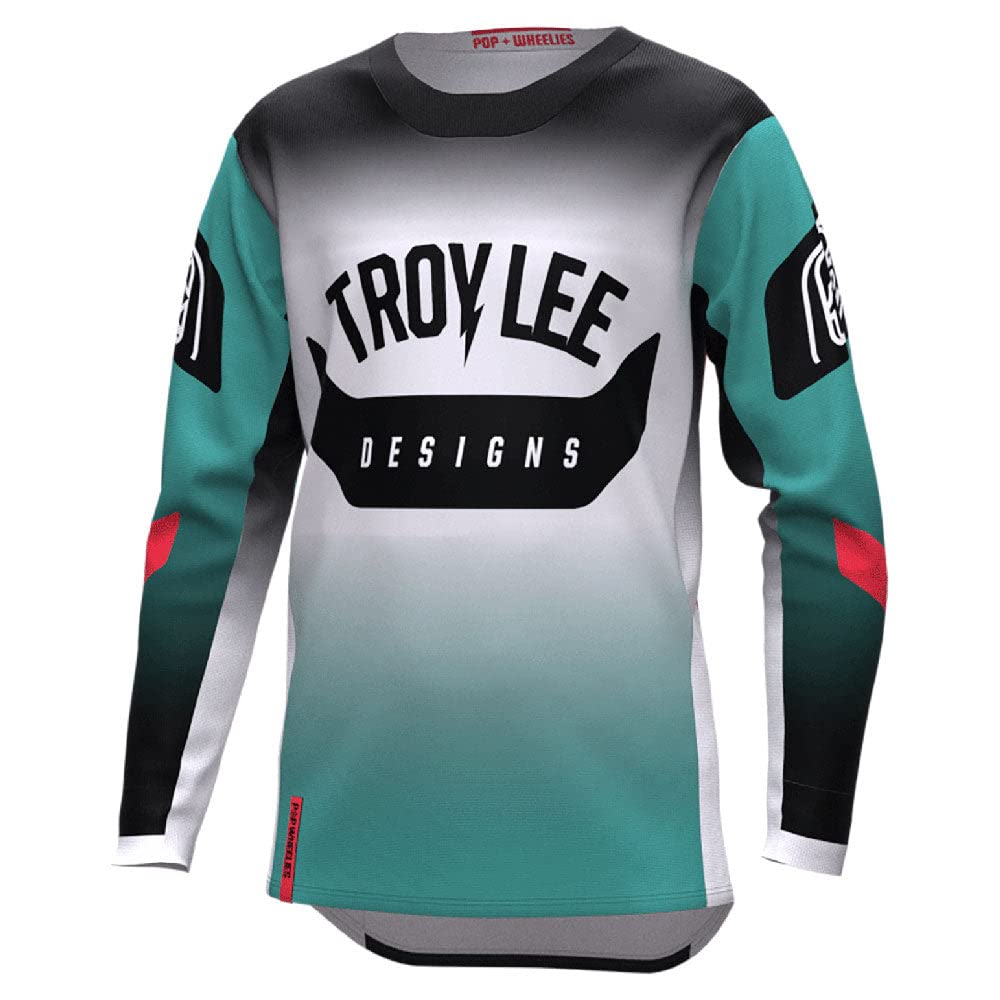 Troy Lee Designs Unisex Motocross-Trikot, Blu,