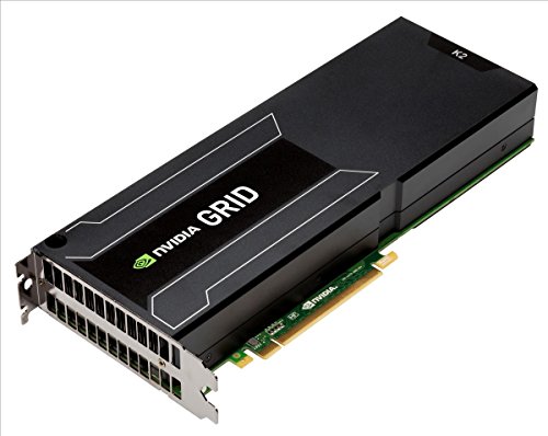 HP NVIDIA Grid K2 Reverse Air Flow Dual GPU PCIe Graphics Accelerator Grafikkarte, 800g, 38 x 267 x 112 mm, CUDA-Kerne