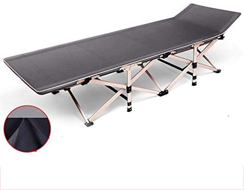 YTGDBDG Sonnenliege Schwerelosigkeitsstuhl Leichte Sonnenliege Klappbett Einzelbett Begleitbett Outdoor-Strandstuhl Tragbarer Büro-Loungesessel, Tragkraft 300 kg, Länge 190 cm