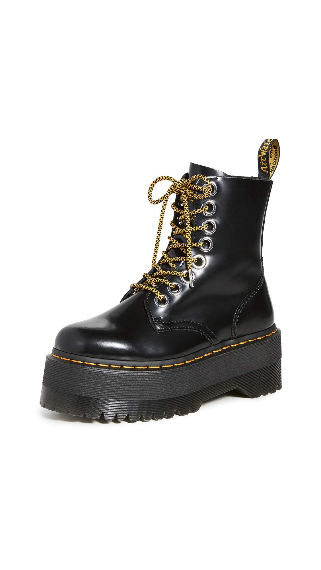 Dr. Martens Damen Jadon Max Springerstiefel, Black Butter, 40 EU