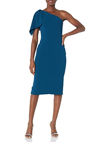 Dress the Population Damen Tiffany Kleid, blau-Peacock Blue, XX-Large