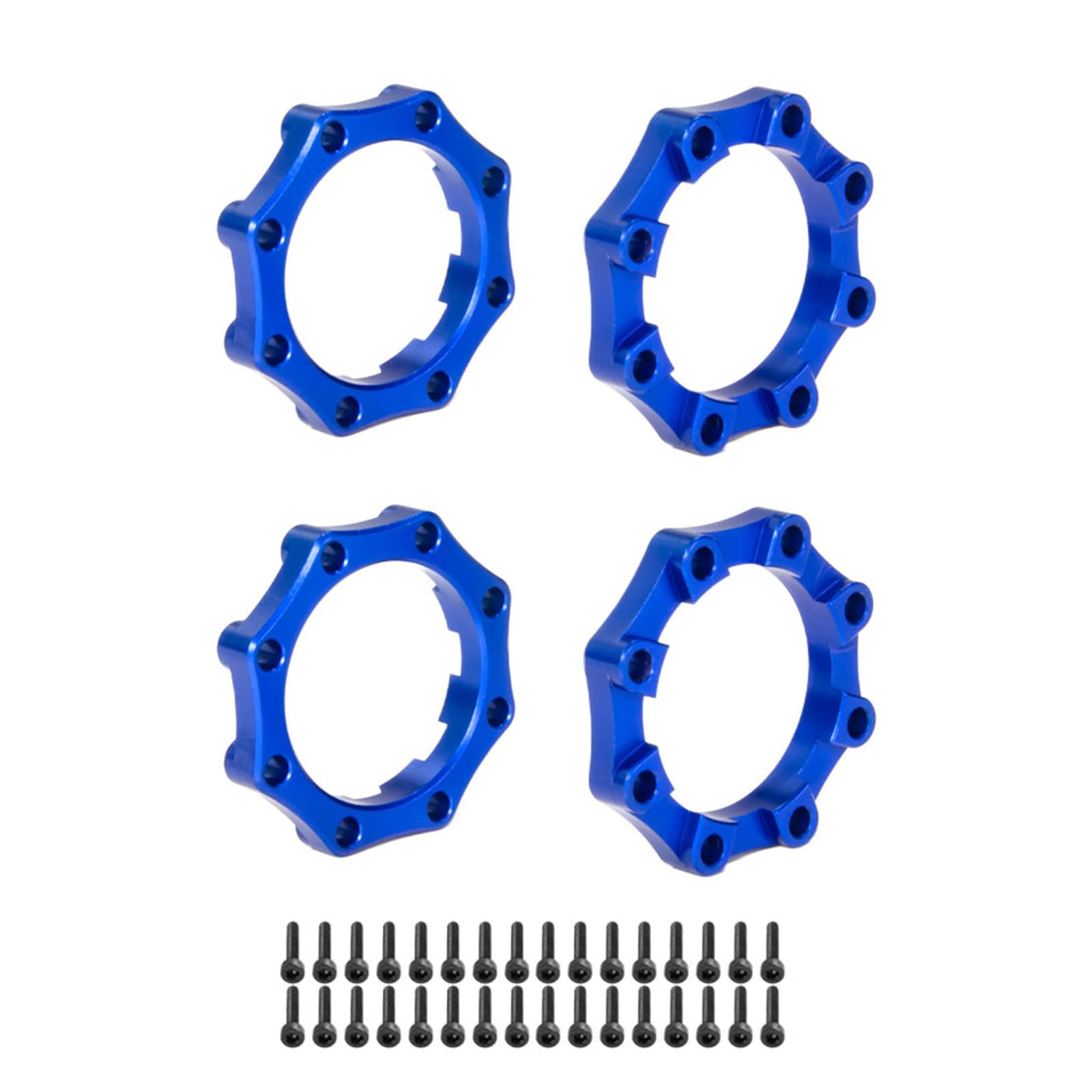 Zkydhbd 4 Stücke Hexagon Adapter Kontermutter Für Fernbedienung Auto Erweiterte Rad Hub Adapter Ersatzteil Für Modell Fahrzeug Teil ACCS