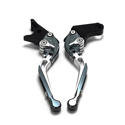 Brems Kupplungshebel Für YZFR1 Für YZF R1 2004 2005 2006 2007 2008 Motorradbremskupplungshebel Ausziehbarer Verstellbarer Handgrifflenker Brems und Kupplung shebel(C)