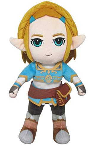 Sanei Boeki Princess Zelda (S) The Legend of Zelda Breath of The Wild Plush Toy Peluche 29cm