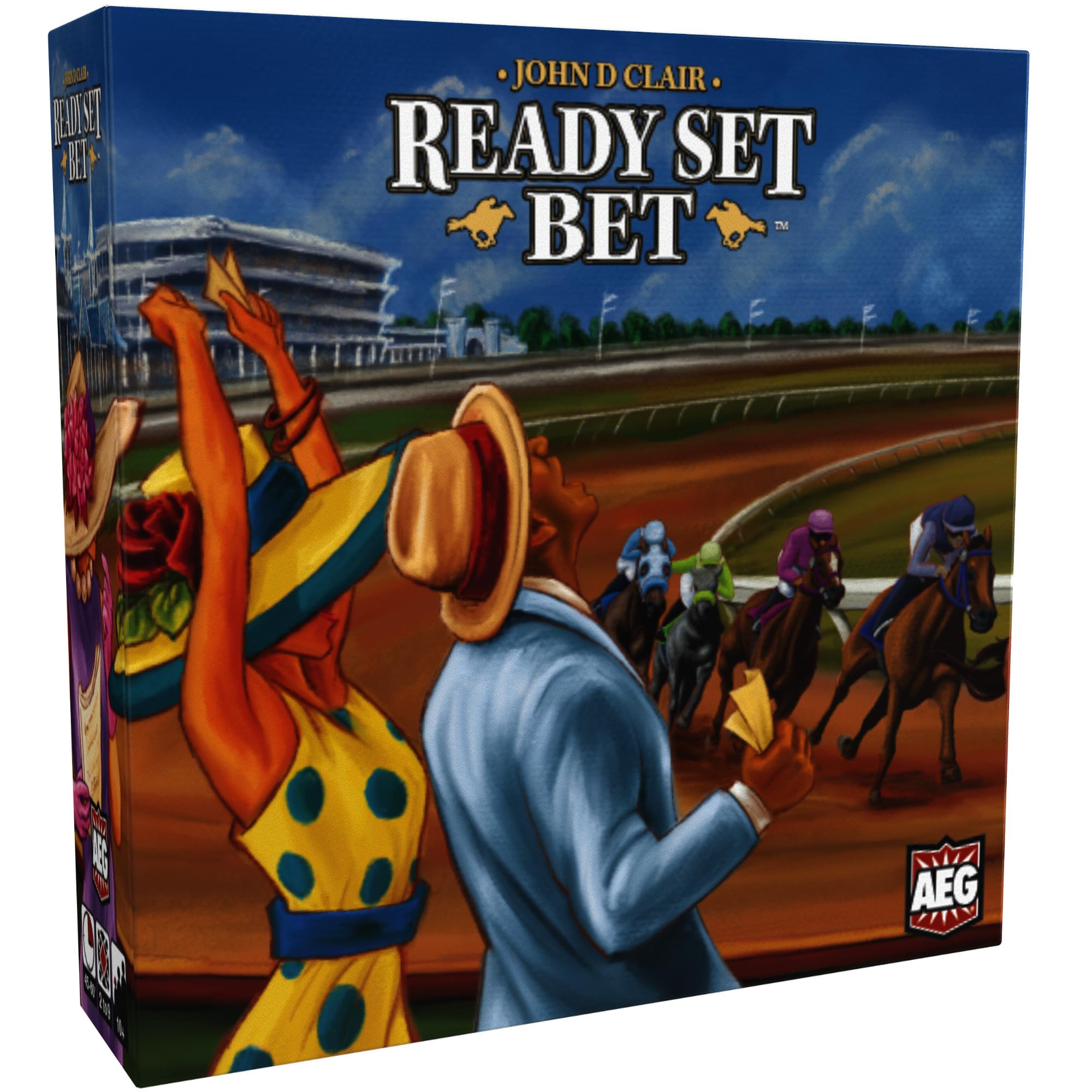 Alderac Entertainment - Ready Set Bet - Board Game - Base Game - for 2-9 Players - from Ages 14+ - English