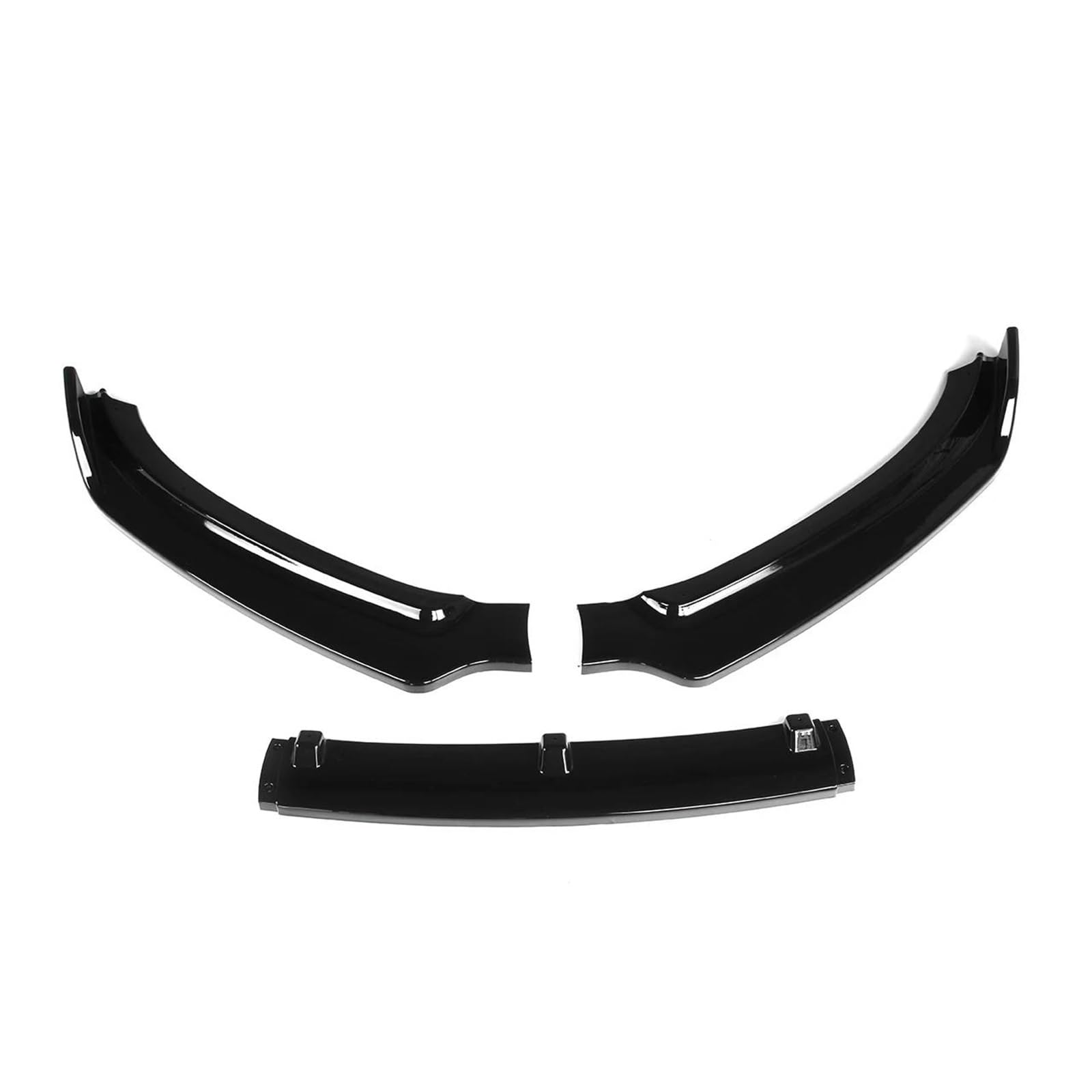 Splitter 3 Stücke Für A4 B8.5 2013 2014 2015 Schwarz Auto Front Stoßstange Splitter Lip Spoiler Diffusor Protector Body Kit Spoiler Frontlippe