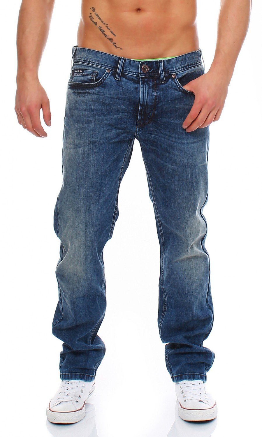 Big Seven Ryan Daytona Regular Fit Herren Jeans, Hosengröße:W40/L32