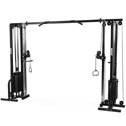 Dione Cable Crossover 2X 80KG Kraftstation - Multi-Kabelzug - Fitness Training Center - Homegym