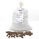 SANNIS Bio-Leinsamen-Pellets 10kg I frisch gepresste Pellets aus Bio Leinsaat I Leckerlis für Pferde, Schafe etc. I Bio-Leinkuchen-Pellets I reich an Eiweiß & Omega-3-Fettsäuren