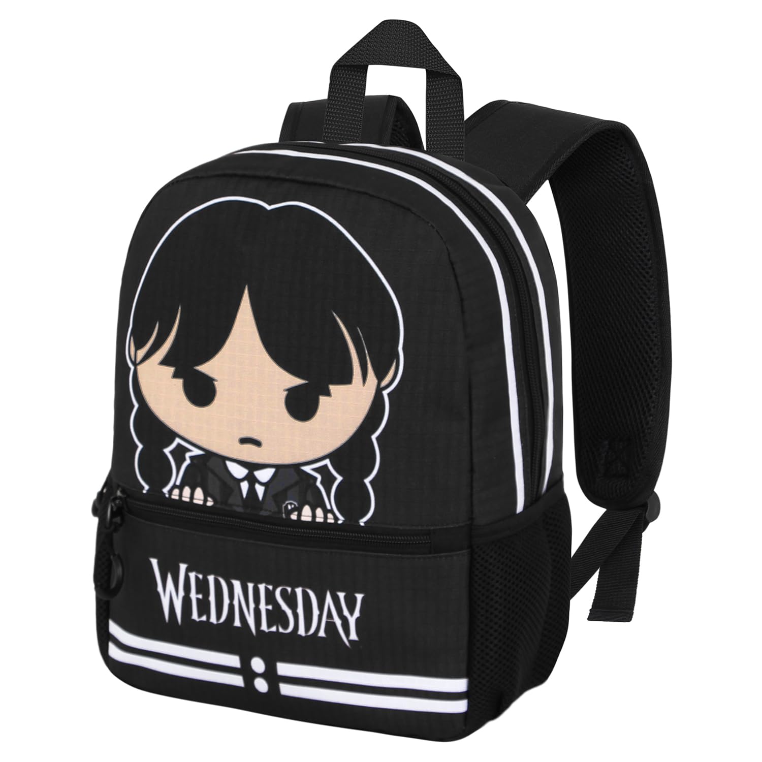 Wednesday Cute-Sweet Rucksack, Grau, 26 x 33 cm, Kapazität 9,5 L