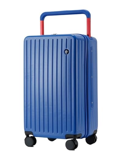 RUVOO Koffer Trolley Reisekoffer Damen-Passwortkoffer Mit Großem Fassungsvermögen, Universalrad, Wasserdichter ABS-Koffer Für Herren Koffer Gepäck Rollkoffer (Color : E, Size : 20inch)