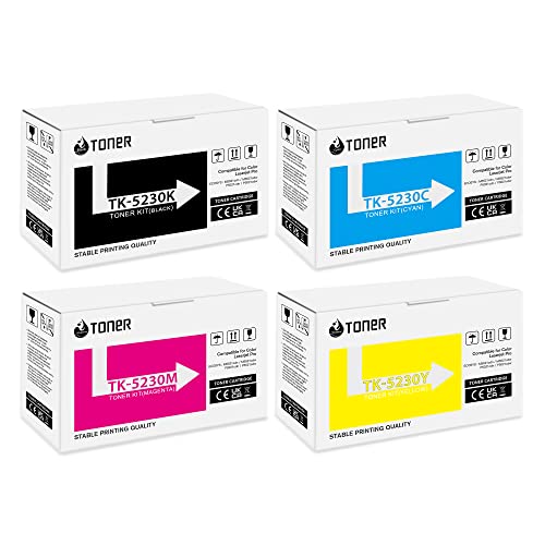 TK-5230 Toner-Kartusche TK-5230K TK-5230C TK-5230Y TK-5230M Kompatibel für Toner Kyocera Ecosys M5521cdw M5521cdn P5021cdn P5021cdw M5521 P5021