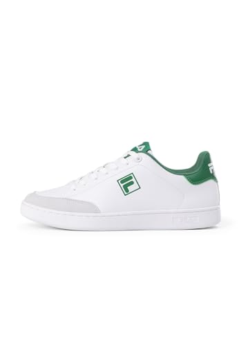 FILA Herren COURTBAY Sneaker, White-Verdant Green, 46 EU