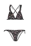 PRTDAISY JR - Triangel-Bikini Bikinis schwarz Gr. 164 Mädchen Kinder