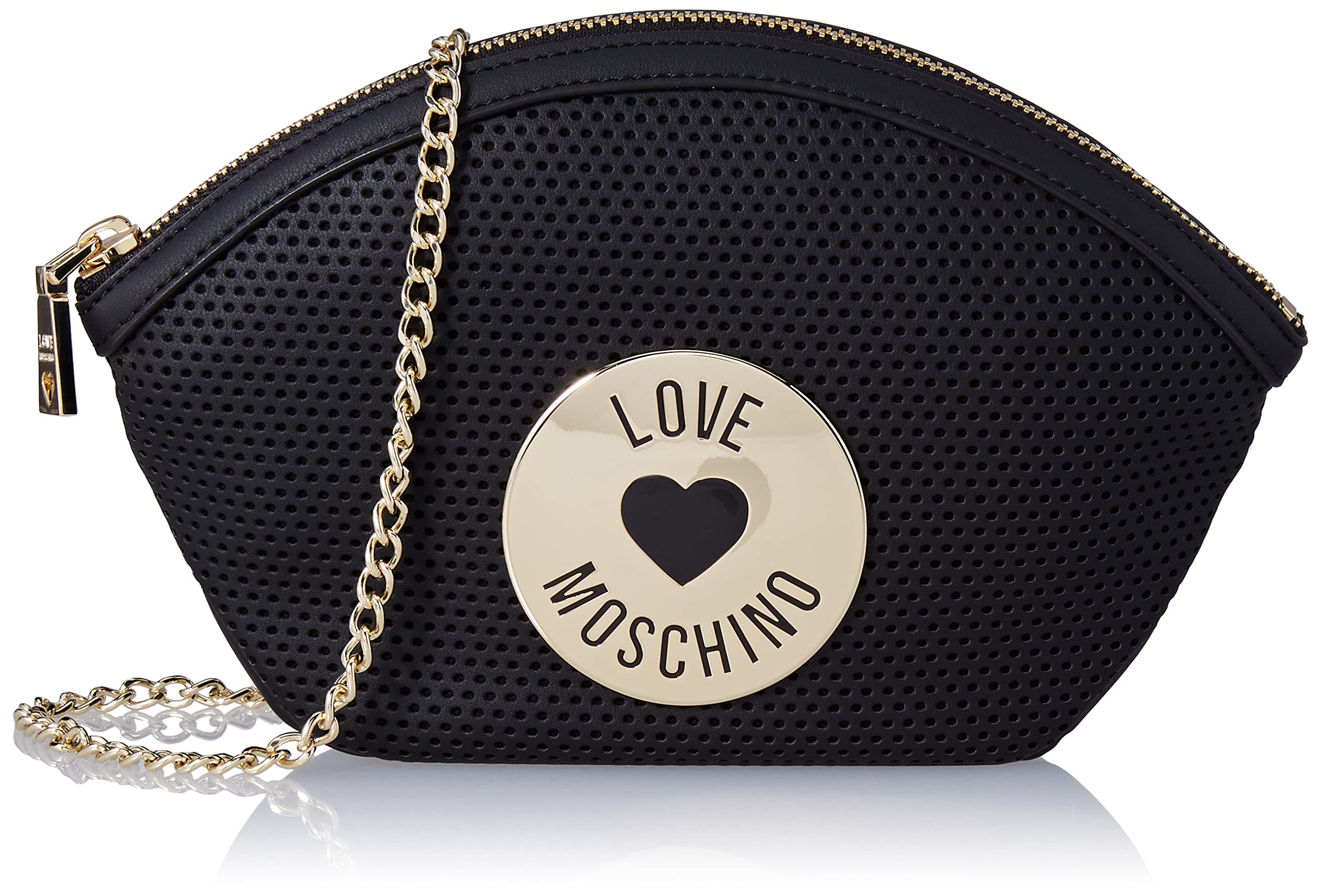 Love Moschino Damen BORSA A SPALLA Umhngetasche, Schwarz