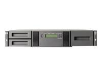 Hewlett-Packard HP StorageWorks MSL2024 - Bandbibliothek - LTO Ultrium - max. Anzahl von Laufwerken: 2 - Rack - einbaufähig - 2U - Barcodeleser - für ProLiant DL120 G7, DL120 G7 Base, DL120 G7 Entry, DL120 G7 Performance (AK379A)