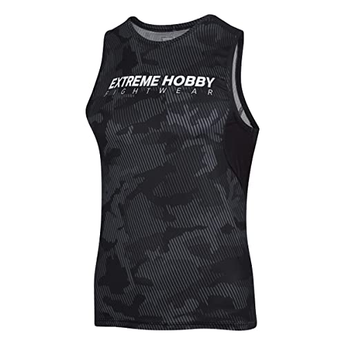 Extreme Hobby Tanktop Rashguard, Tank Top Herren, Muskelshirts Herren, Unterhemd, Fitness Shirt, Sleeveless, Running, Schnell Trocknend