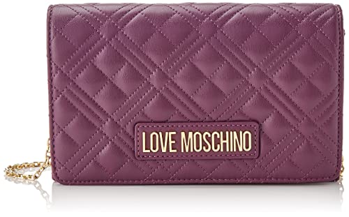 Love Moschino Damen Borsa Quilted Pu Viola Umhngetasche, violett