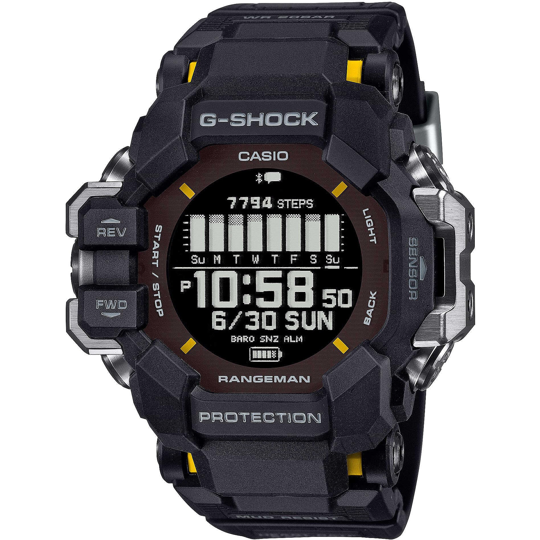 CASIO G-SHOCK Casio GPR-H1000-1ER Armbanduhr, Quarz, digital, biobasiert, Kunstharz, Unisex