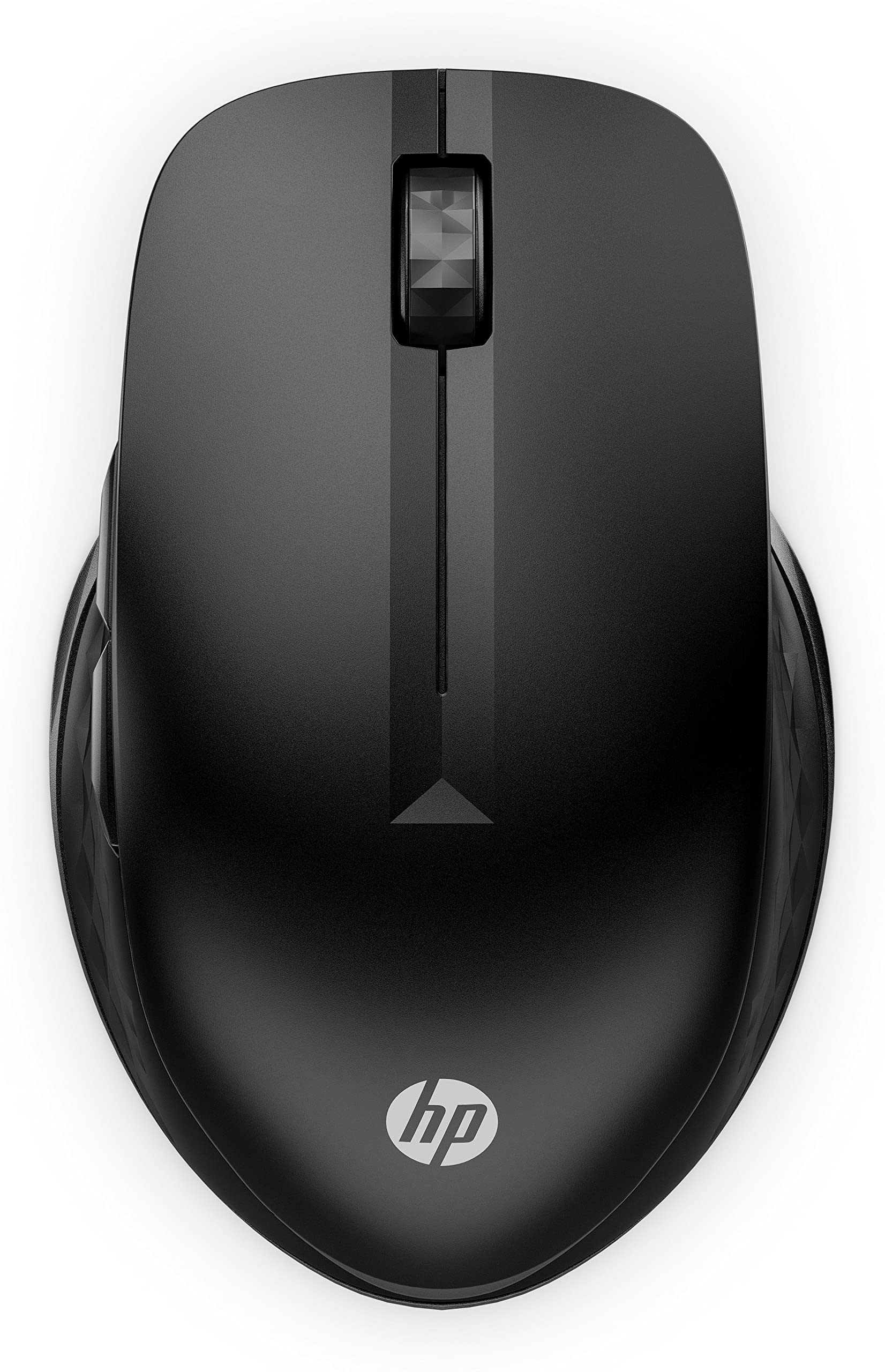 HP 430 Wireless-Maus | Wireless-Verbindung mit 2,4 GHz & Bluetooth 5.2 | USB Dongle | 4.000 dpi | 4 Tasten | für bis zu 2 Geräte | Schwarz | inkl. 1 x AA Batterie | Lebensdauer bis zu 24 Monaten