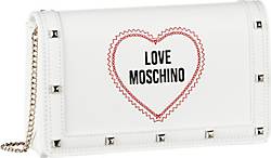 Love Moschino, Umhängetasche Love Heart Bag 4277 in weiß, Umhängetaschen für Damen 2