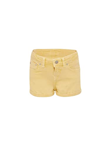 LTB Jeans Mädchen Judie G Jeans-Shorts, Yellow Clay Wash 53743, 104