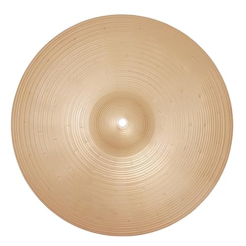 Phosphor Bronze Becken Schlagzeug Kit Splash Crash Hi-Hat Becken Percussion Instrument Jazz Drum Teile Zubehör für Schlaginstrumente (Color : 12 Inch)